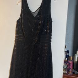 Party Dress Size 8 Black