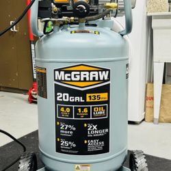 McGraw 20 Gallon Air Compressor