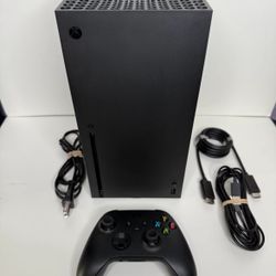 Xbox Series X With Controller