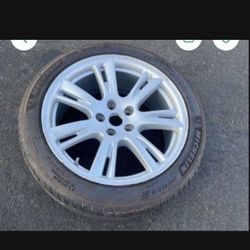 1 — 245/45r19 5x120 5x4.72 Stock Tesla Model S X wheel Rim Tire !!!