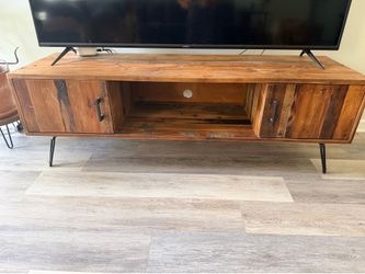 Reclaimed Wood TV Stand