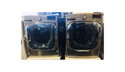LG GAS WASHER AND DRYER