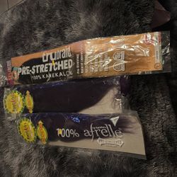 3 Packs Of Hair Braid 