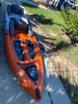Sevylor Inflatable 2-Person Kayak with Paddle