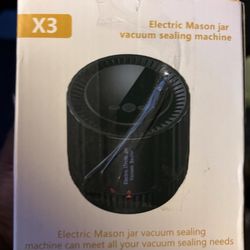 Electric Mason Jar Vacuum Sealer