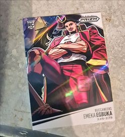 25 panini prizm Egbuka vertical manga insert *rare*