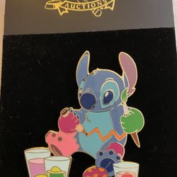 Disney Auctions Stitch Jumbo Easter Pin Le 100