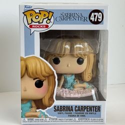 479 Sabrina Carpenter Funko Pop Rocks Music “Short N’ Sweet” MIB