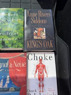 POPULAR FICTION & THRILLER BOOK LOT — 6 BOOKS — $20