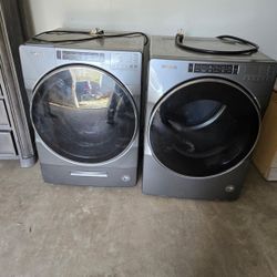 Washer and dryer