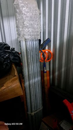 U Channel Sign Posts Galvanized Steel 6ft