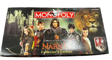 Monopoly Chronicles of NARNIA Ed. Board Game 2008 collectors edition
