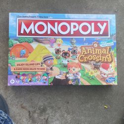 Animal Crossing Monopoly 