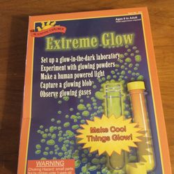 New scientific explorer extreme glow science kits