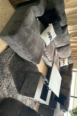 BLACK FRIDAY SALES 🔥 New Ballinasloe smoke Oversized Sectional & couch