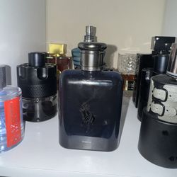 Ralph Lauren Polo Blue Parfum New 99% Full Sprayed It Twice 