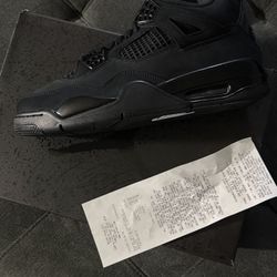 Black Cat Jordan 4 (9M)