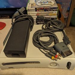 Xbox 360 First Gen With Games
