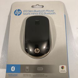 HP 410 Slim Bluetooth 5.0 Mouse - Works On Any Surface - Brand New