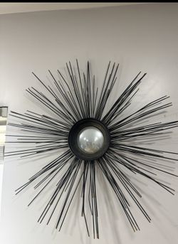 Sunburst Metal Decor