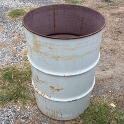 I Believe Is A 50 Gallon Barrel 