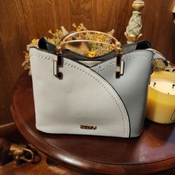 Women's Grey / White Handbag 