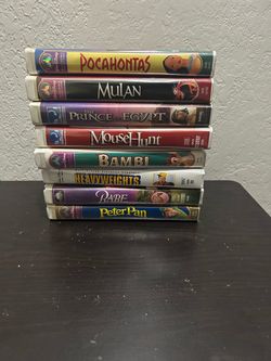Disney VHS tapes