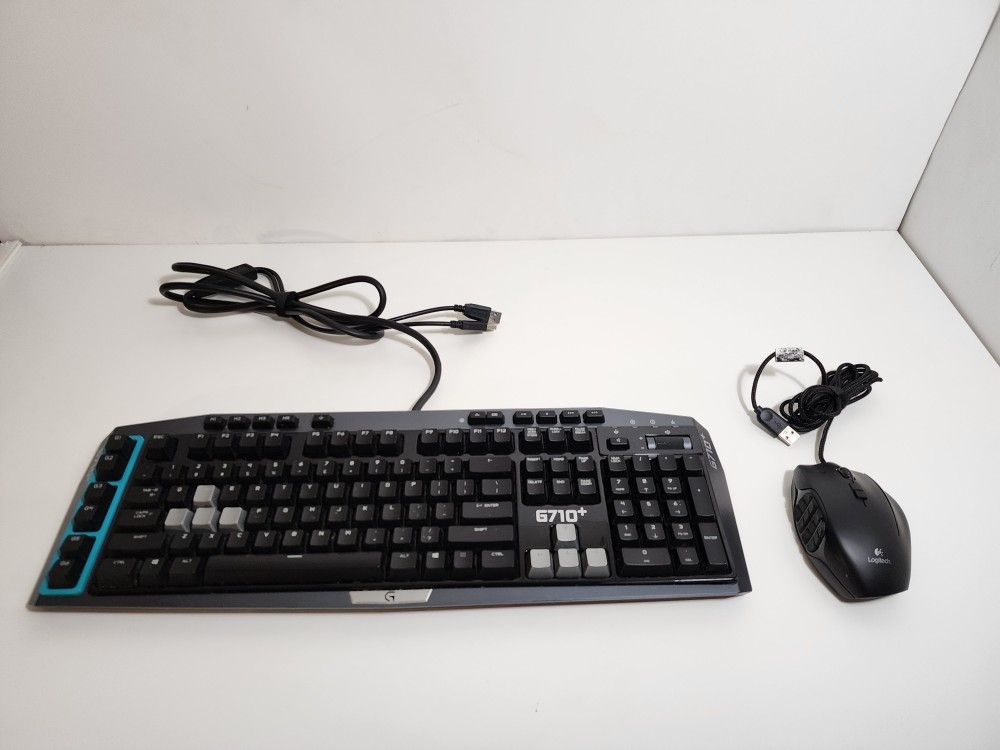 Logitech G710+ Wired Gaming Keyboard and Mouse