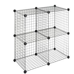 2-  4 Pack Of Wire Cubes Storage Cubes NEW IN BOX