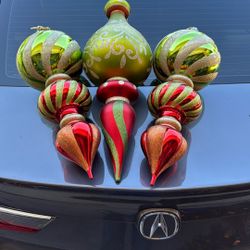 Outdoor Holiday Ornaments 