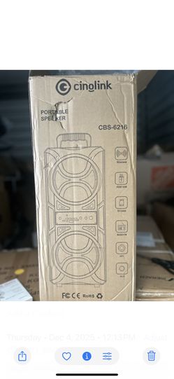 Hanford All New : Speaker $40 , Wrench Set $35, Rivet Tool $45