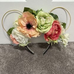 Floral Mickey Ears 
