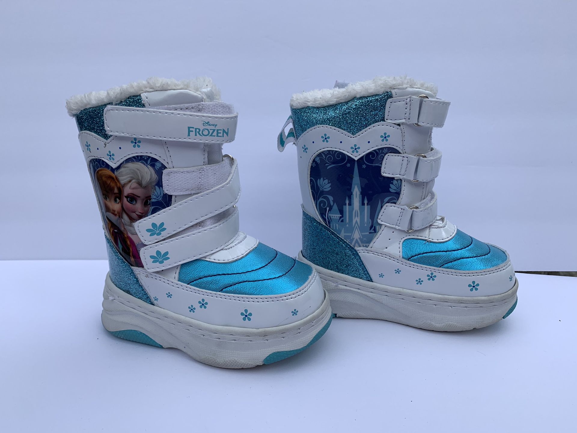 Toddler Girl Disney Frozen Snow Boots Size 6