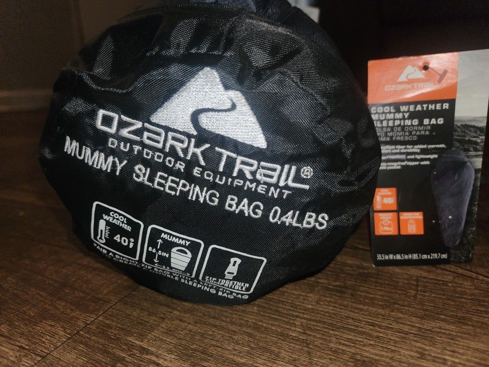 Ozark Trail Mummy Sleeping Bag