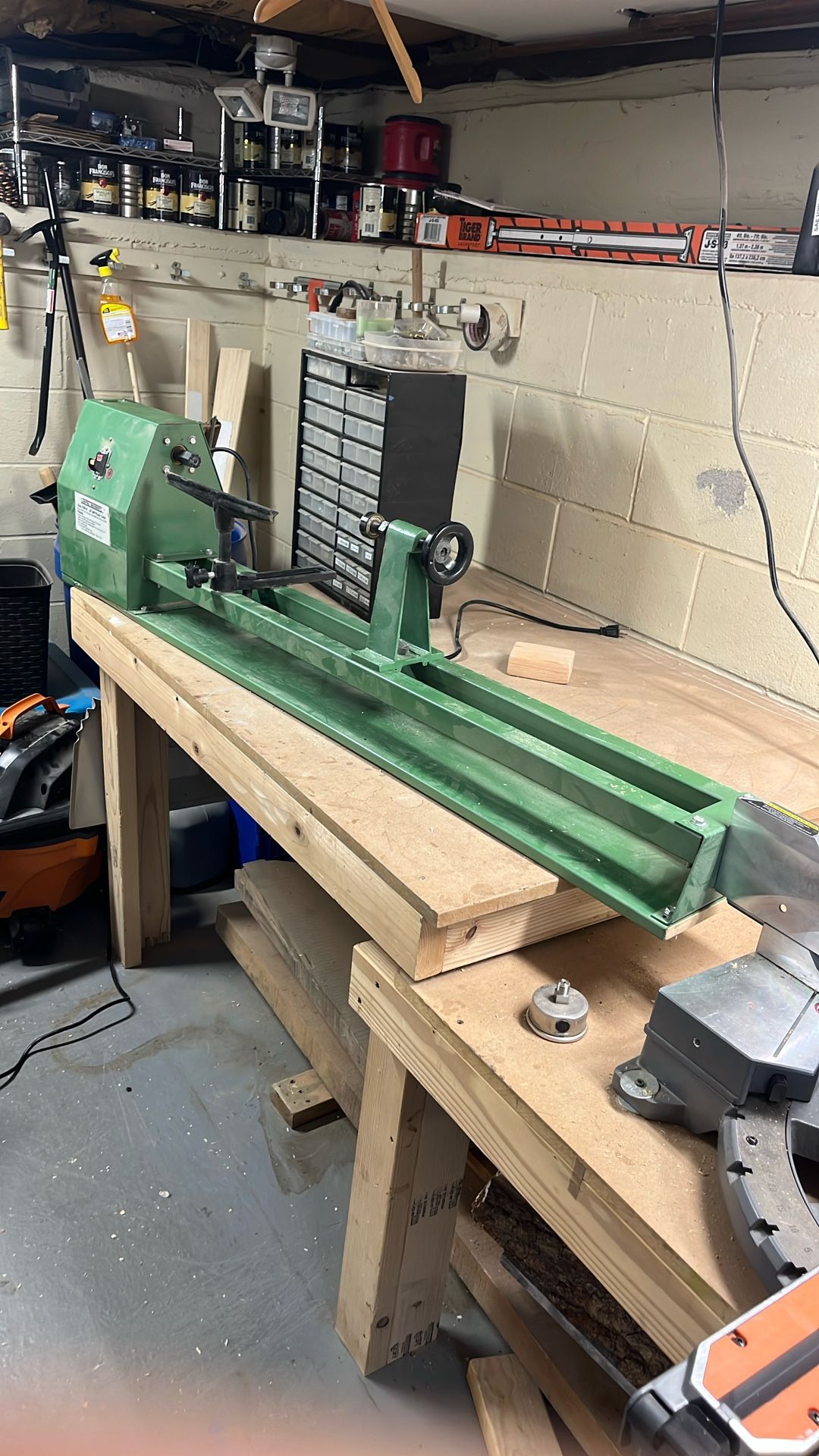 Central Machinery Wood Lathe