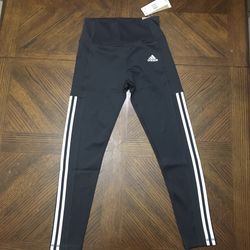 NWT Adidas ladies 7/8 Active Tights Grey Size S