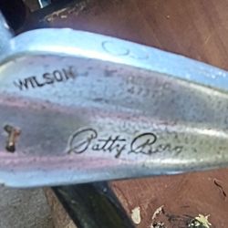 VTG Rare Wilson Patty Burg #3 Iron