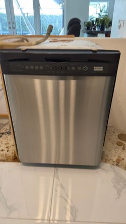 Dishwasher and stove