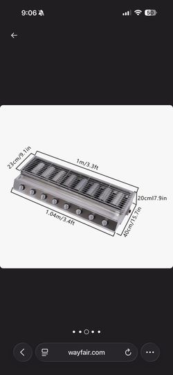BBQ Gas Grill Protable