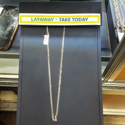 Chain - Yellow Gold 14k (.585) 5.8 grams 20 inch