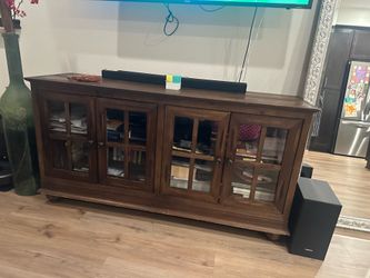 TV Stand walnut wood