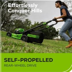 Greenworks 80V Electric Self Propelled Mower