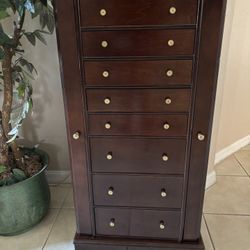 Vintage Jewelry Armoire