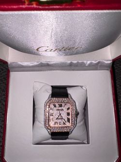 Cartier Santos 39mm 14.5 Ct