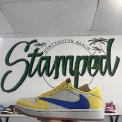 Jordan 1 Low Travis Canary 