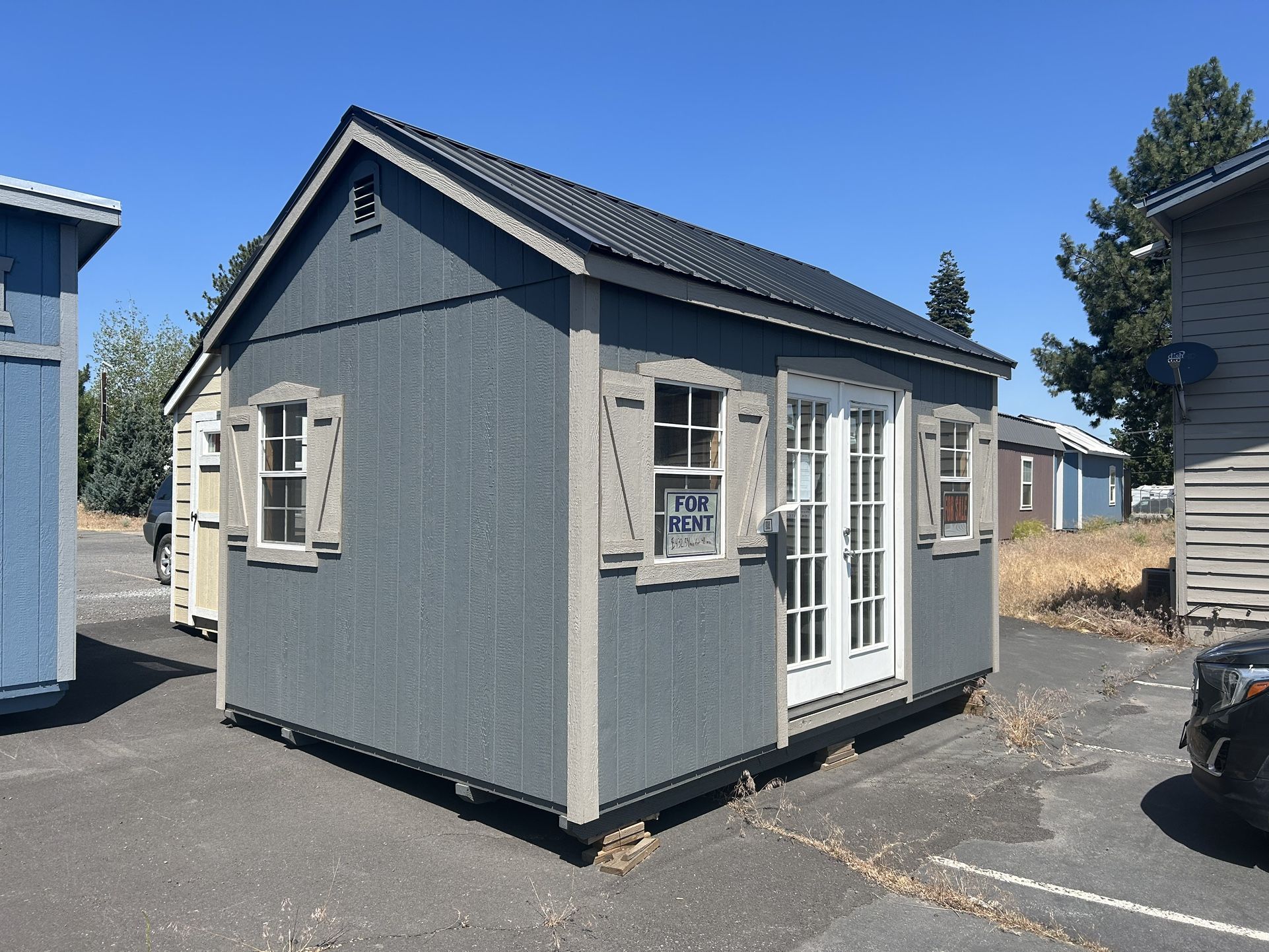 12x16 Studio Shed Ready To Deliver!