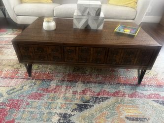 Rustic Coffee Table + Matching End Table Set