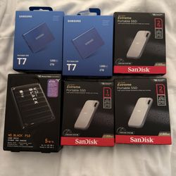 Sandisk Samsung Wd Black SSD