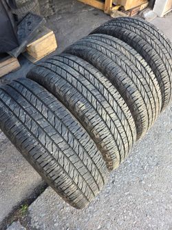 4 tires 225/65/17 Goodyear Wrangler Fortitude HT 102H