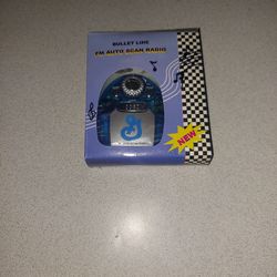 BULLET LINE FM AUTO SCAN RADIO NEW IN BOX